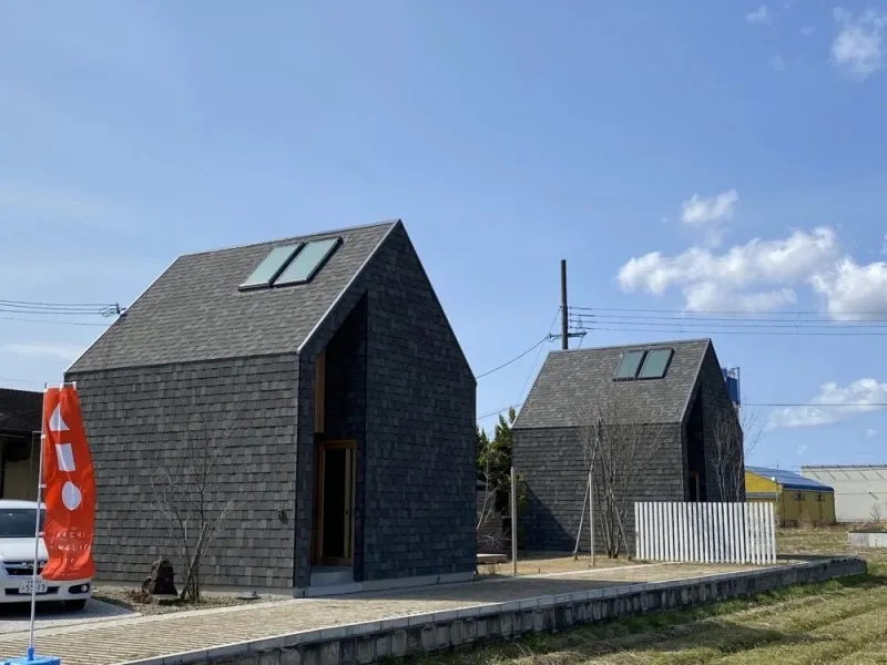 ホームライフ京丹後展示場の外観